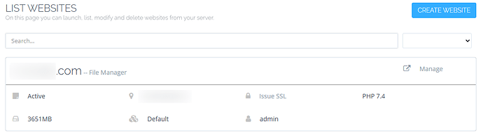 listWebsites-CyberPanel