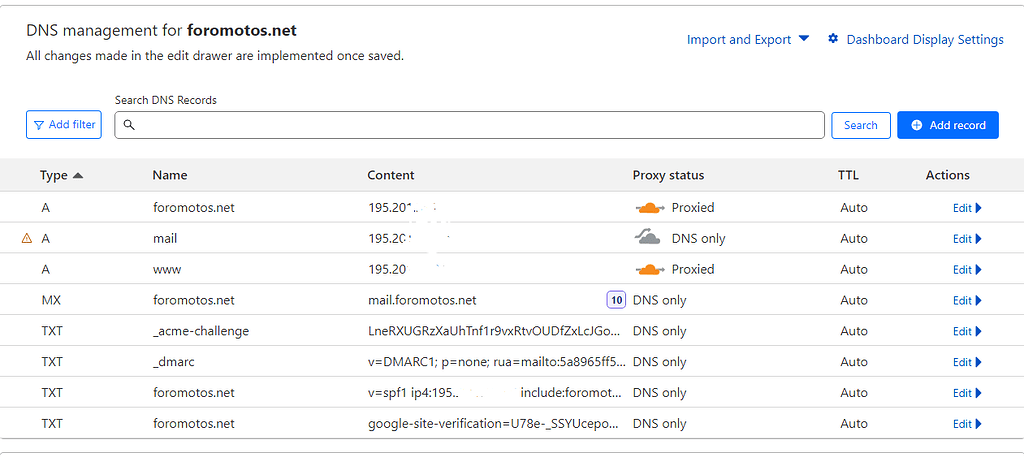 Mail send not working - CyberPanel + Cloudflare - General