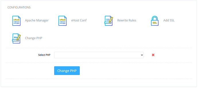 select-php-CyberPanel