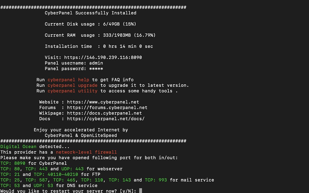 01 - Installing CyberPanel - 01 - Install/Upgrade - CyberPanel Community