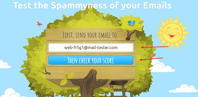 test email score cyberpanel