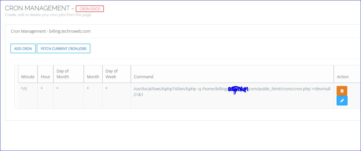 help me whmcs cron job is not working WHMCS CyberPanel Community
